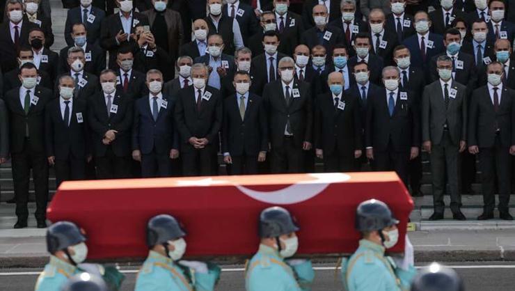 TBMM’de Osman Durmuş için cenaze töreni düzenlendi