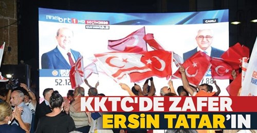 KKTC’nin yeni Cumhurbaşkanı Ersin Tatar