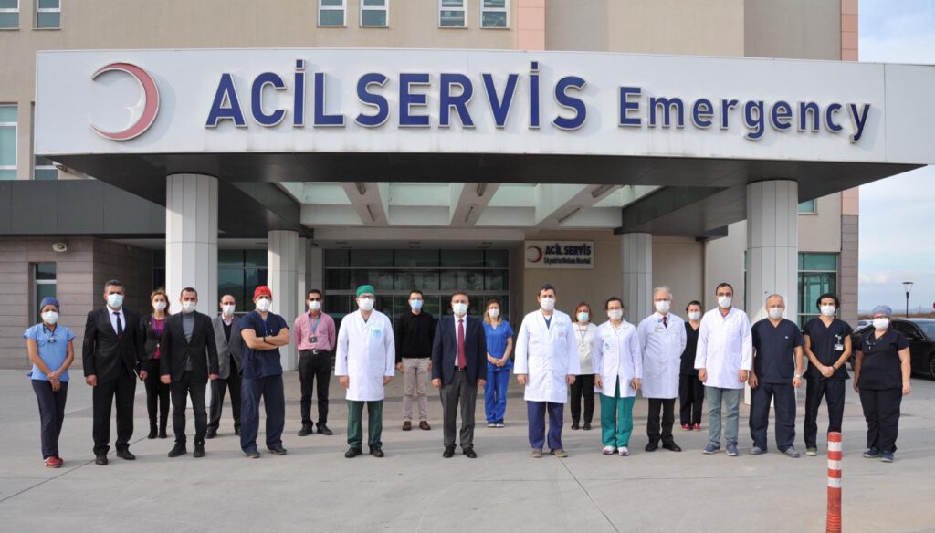 Rektör Prof. Dr. İlter KUŞ’tan, BAÜN Hastanesine Ziyaret 