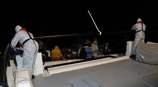 29 göçmen Sahil Güvenlik tarafından kurtarıldı