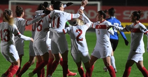 Kadın A Milli Takımı, Estonya’yı 4-0 yendi