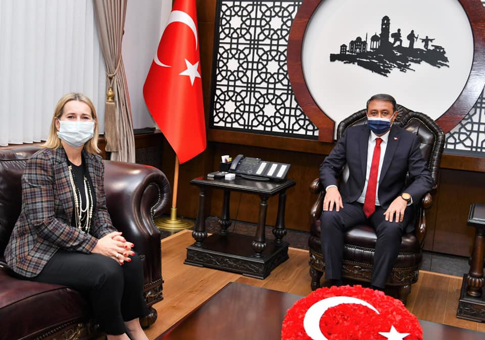Hırvatistan İstanbul Başkonsolosu Vali Hasan Şıldak’ı ziyaret etti