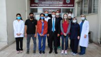 Rektör İlter KUŞ Veteriner Fakültesi son sınıf öğrencileri ile bir araya geldi.