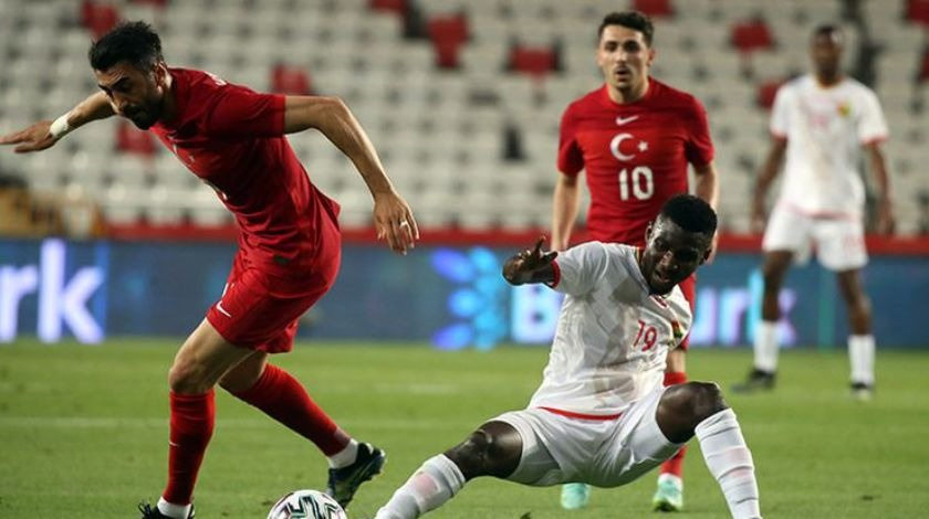 Türkiye-Gine maçında gol sesi çıkmadı