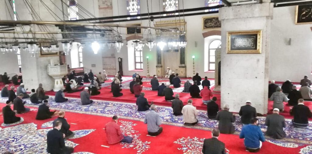 Zağnos Paşa Camii’nde “Kur’an Ziyafeti” Programı gerçekleştirildi.