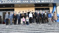 Sultan Abdülhamit Han Gelişim Merkezinde incelemelerde bulundular
