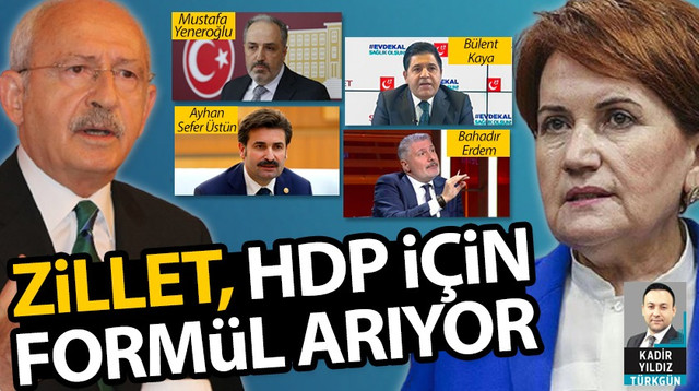 Zillet, HDP için formül arıyor