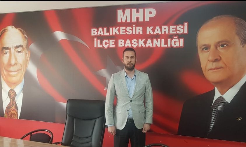 MHP Karesi ilçe Başkanı Burak Boduroğlu çalışmaları ile göz dolduruyor.