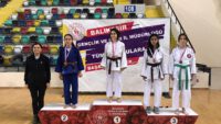 Okulsporları Judo Genç A kategorisi müsabakaları Şehit Turgut Solak Spor salonunda yapıldı.