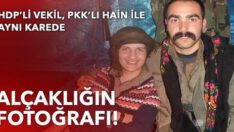 HDP’li vekil, PKK’lı hain ile aynı karede (Sıtkı ŞEREMETLİ)