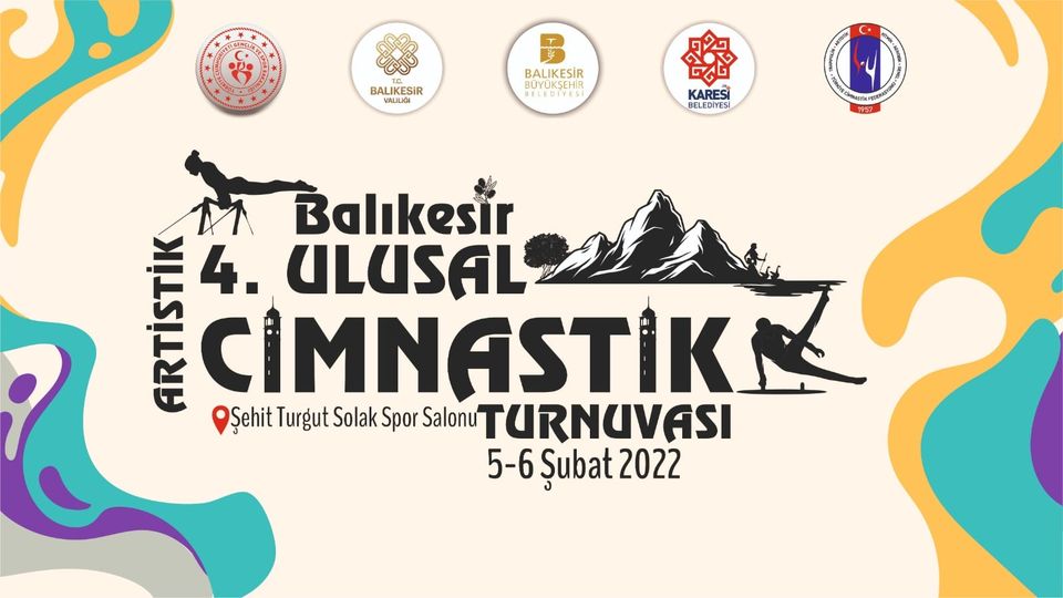 Balıkesir 4. Ulusal Artistik #Cimnastik turnuvası