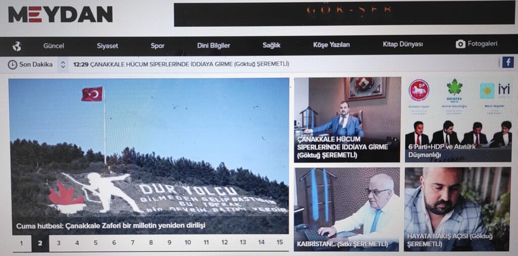 GAZETE MEYDAN/Balıkesir’in en çok okunan İnternet Gazetesi