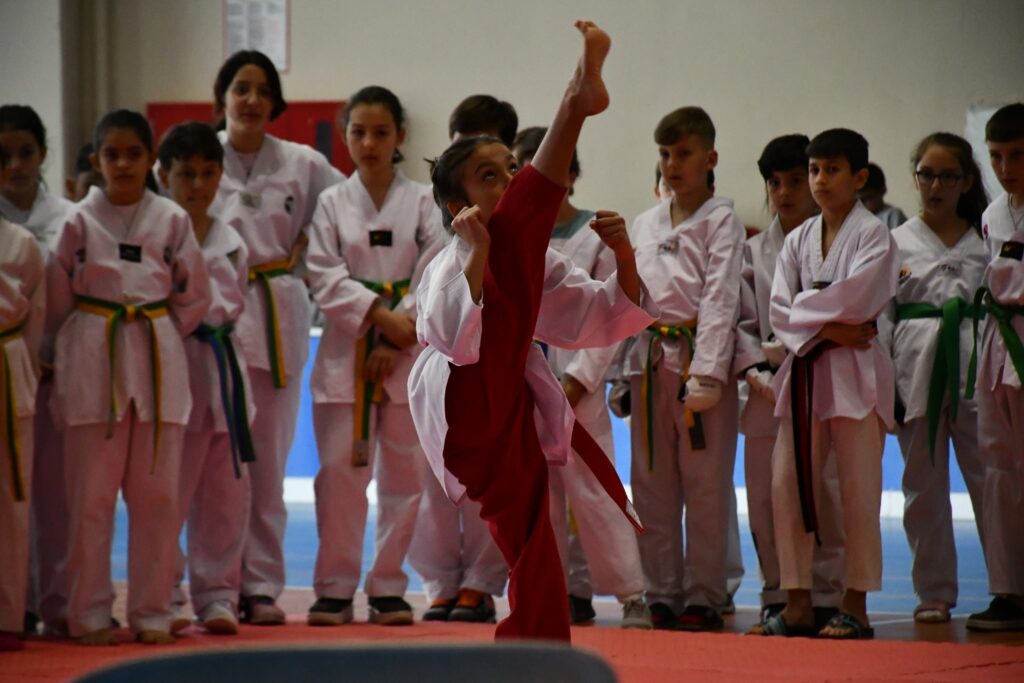 Taekwondo ve #Futsal Turnuvası Şehit Turgut Solak Spor salonunda başladı.