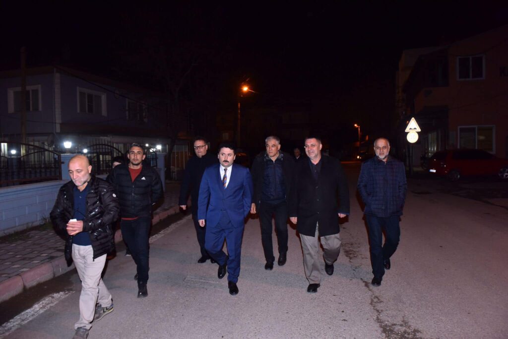 Başkan Hasan AVCI Karamanköy Mahallesi’ni ziyaret etti