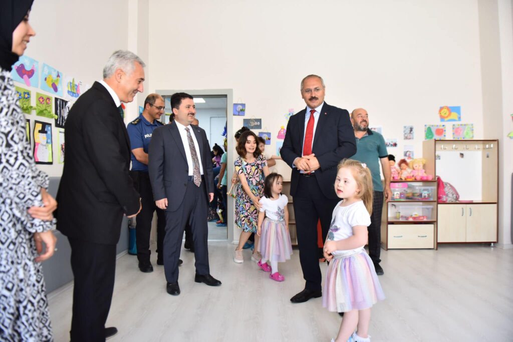 Başkan Hasan AVCI Anaokulu’nun yıl sonu programına katıldı.
