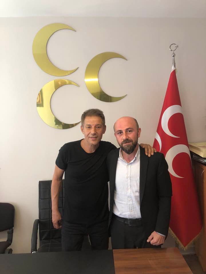 Mustafa Yıldızdoğan İvrindi MHP ilçe teşkilatını ziyaret etti