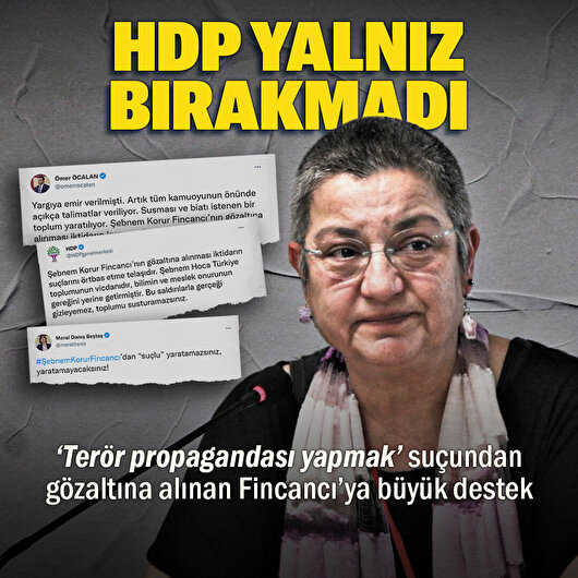 Terör propagandası yapmak suçundan gözaltına alınan TTB Başkanı Fincancı’ya HDP’den destek mesajları