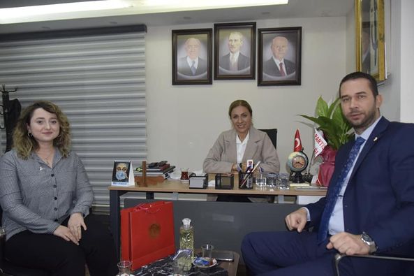 MHP Karesi İlçe Başkanı Burak Boduroğlundan ziyaret