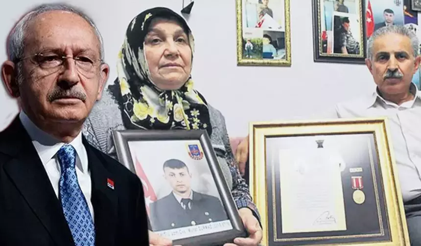 Şehit ailesinden Kılıçdaroğlu’na tepki: Bir kez bile teröre lanet okumamıştır