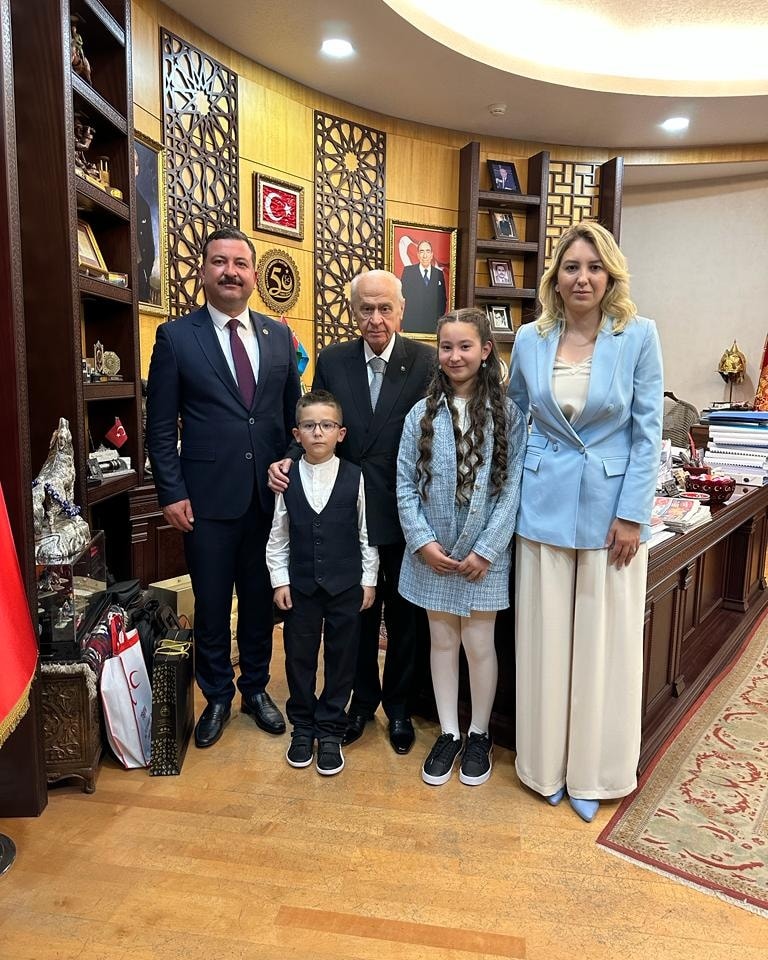 Ekrem Gökay YÜKSEL  MHP  genel başkanı Devlet BAHÇELİ’yi ziyaret etti.