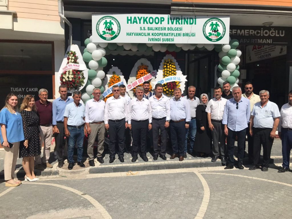 Balıkesir Bölgesi Hayvancılık Kooperatifleri Birliği (HAYKOOP) İvrindi Şubesi Açıldı…