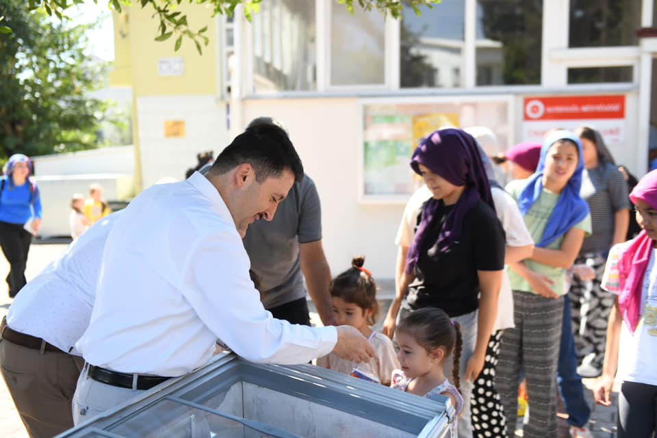 Altıeylül Belediye Başkanı HAsan AVCI Kuran Kursu öğrencilerini ziyaret etti