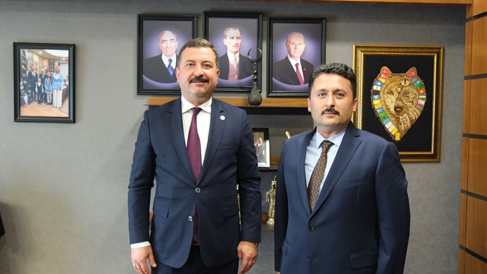 Başkan AVCI MHP Balıkesir milletvekili Ekrem Gökay YÜKSEL’i ziyaret etti