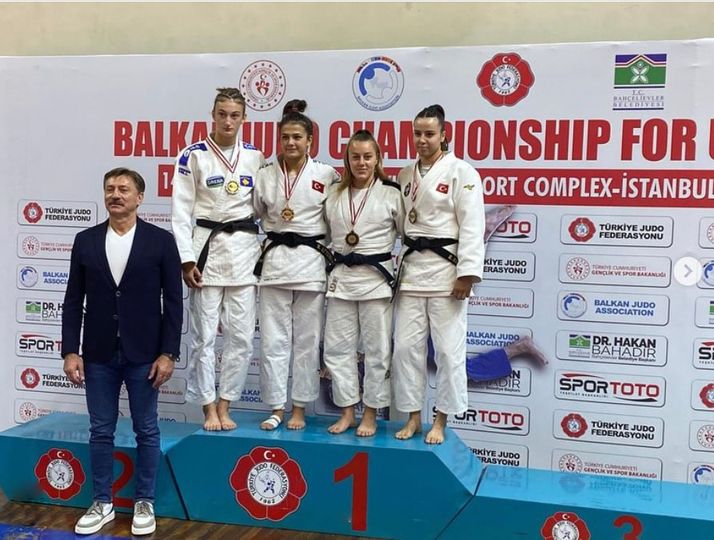 U23 Balkan Şampiyonası’nda İlimiz sporcusu Habibe Afyonlu, Balkan Şampiyonu oldu