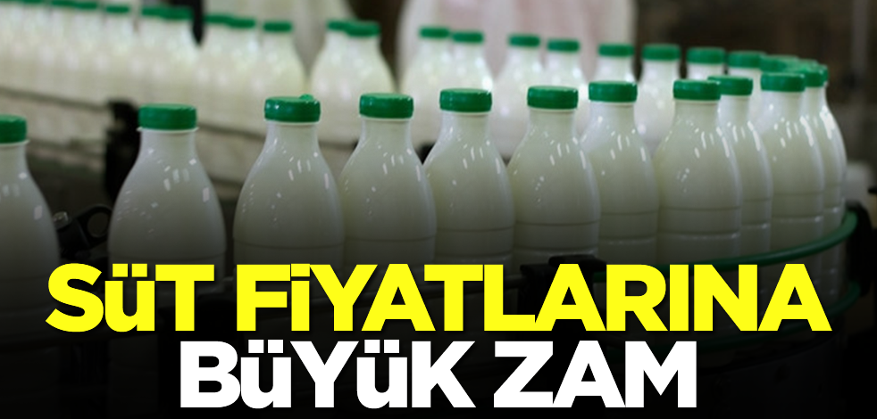 Serbest piyasada çiğ süt fiyatının litresi 12 liradan 15 liraya yükseldi