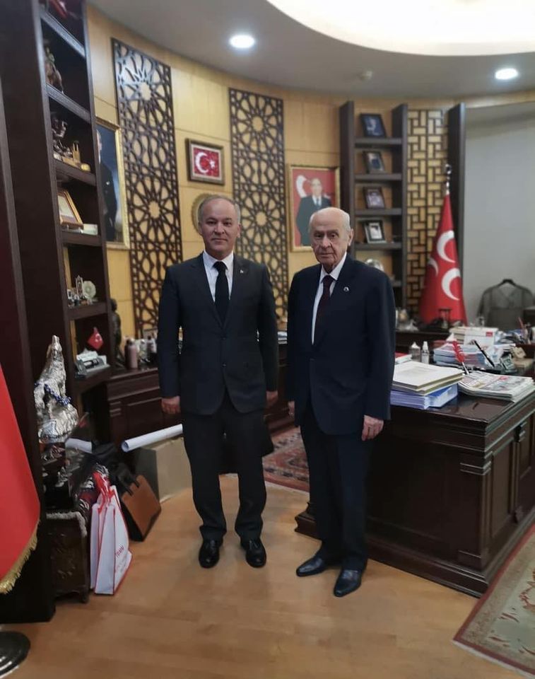 Balıkesir MHP İl Başkanı Niyazi TUNÇ Ankara’da İl Başkanları toplantısına katıldı.