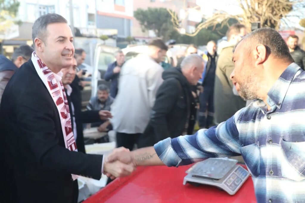 CHP Balıkesir milletvekili Ahmet Akın, Bandırma’da