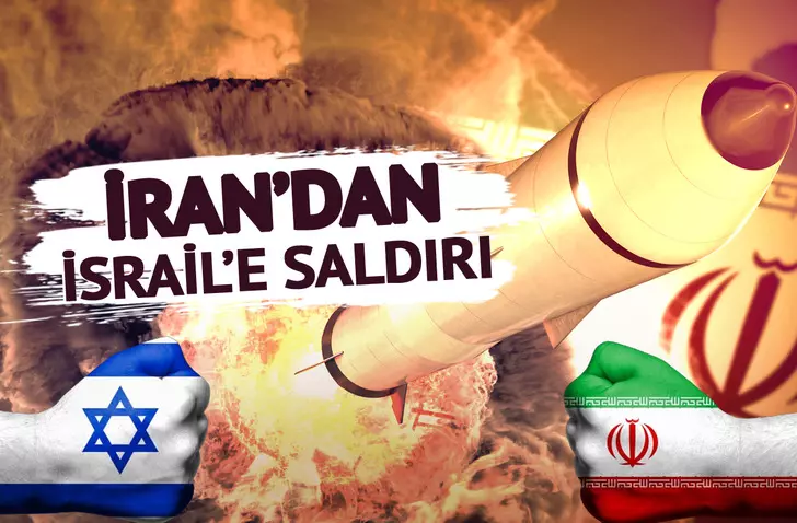 İran, İsrail’e saldırdı! İHA ve balistik füzeler peş peşe fırlatıldı…