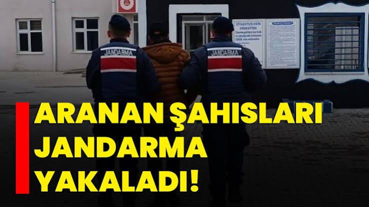 JANDARMA ARANAN ŞAHISLARI YAKALADI